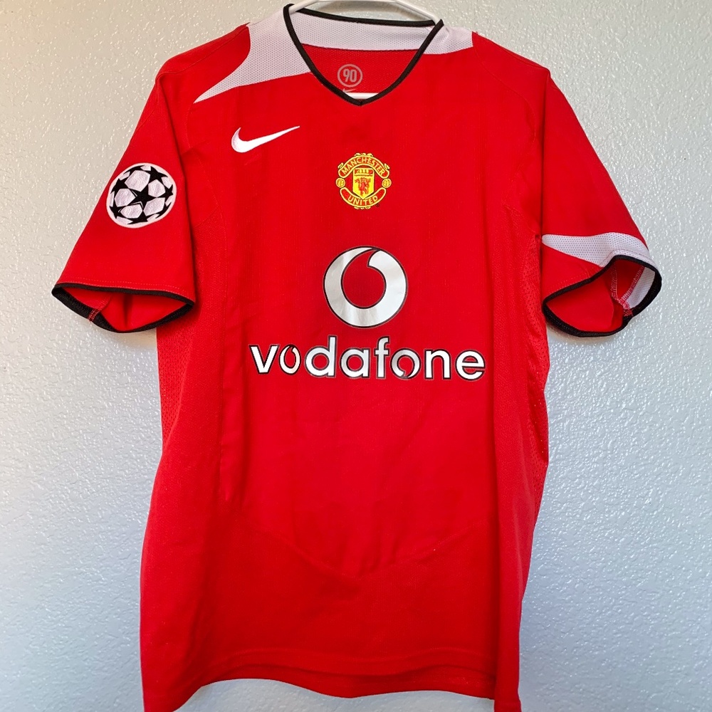 Manchester United Vodafone Jersey